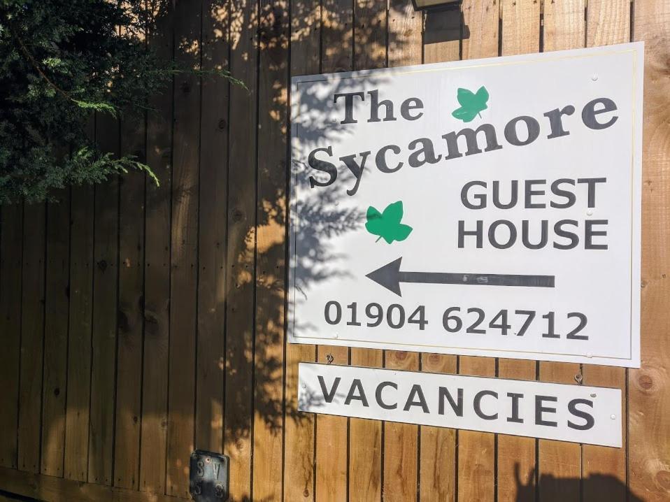 The Sycamore Guest House Γιορκ Εξωτερικό φωτογραφία